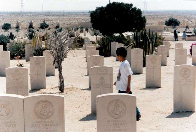 Commonwealth War Cemetery, El Alamein, mid 1990s